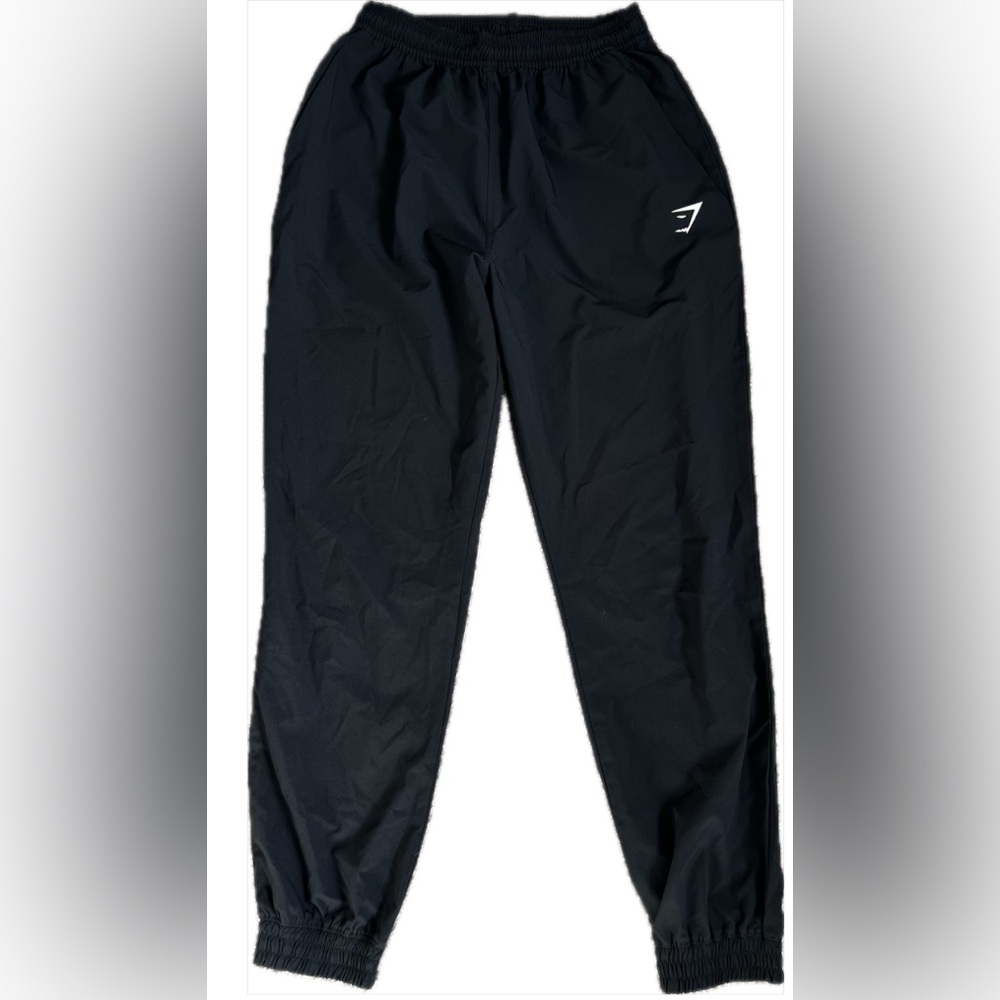 Gymshark Black Elastic Waist Pants Size Small